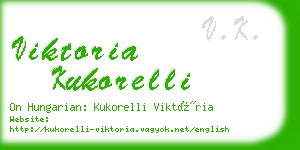 viktoria kukorelli business card